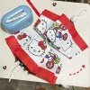dessin animé sanrio hello kittys parapluie entièrement automatique mignon anime double usage plier double protection uv parasol jouet fille cadeau