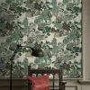 papier peint mural de jardin japonais, papier peint de paysage asiatique traditionnel pour décoration murale orientale de maison, papier peint pelable et collé