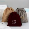 ☆ pochette en velours, sac à cordon pour sèche cheveux, sac de rangement de bijoux à cordon