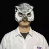 Masque d&rsquo;animal de hibou, Masque d&rsquo;oiseau de mascarade pour hommes et femmes, accessoires de fête de carnaval Cosplay, Masque de déguisement, accessoire de Costume