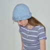 pull japonais en dentelle avec nœud pour femme, chapeaux tricotés, y2k, automne et hiver, protection des oreilles chaude pour l'extérieur, bonnet tête de mort
