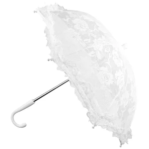 Parapluie Gothique Blanc Brodé en Dentelle pour Enfant, Accessoire de Photographie, Décoration de Mariage, Cadeau Parapluie Gothique Blanc Brodé en Dentelle pour Enfant, Accessoire de Photographie, Décoration de Mariage, Cadeau