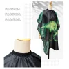 cape de coupe de cheveux pour enfants, robe de coiffeur, tablier de barbier, enfants, filles, garçons, couverture en polyester everak