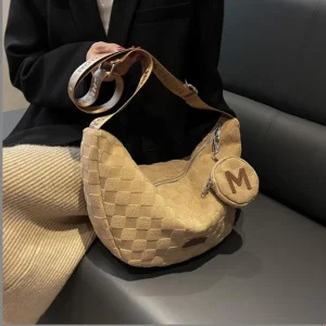 Sac à bandoulière polyvalent de style coréen pour femme, sac en tissu de coton pur blanc, sac fourre-tout à la mode, grande capacité, nouveau Sac à bandoulière polyvalent de style coréen pour femme, sac en tissu de coton pur blanc, sac fourre-tout à la mode, grande capacité, nouveau