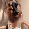 ensemble de pinces à cheveux chic en forme de u avec nœud de style coréen, barrettes updo élégantes pour femmes, accessoires pour cheveux à usage quotidien, embellissements