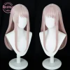 【anihut】akiyama mizuki rose cosplay perruque deux ver projet sekai scène colorée! cheveux synthétiques bouclés résistants à la chaleur akiyama mizuki