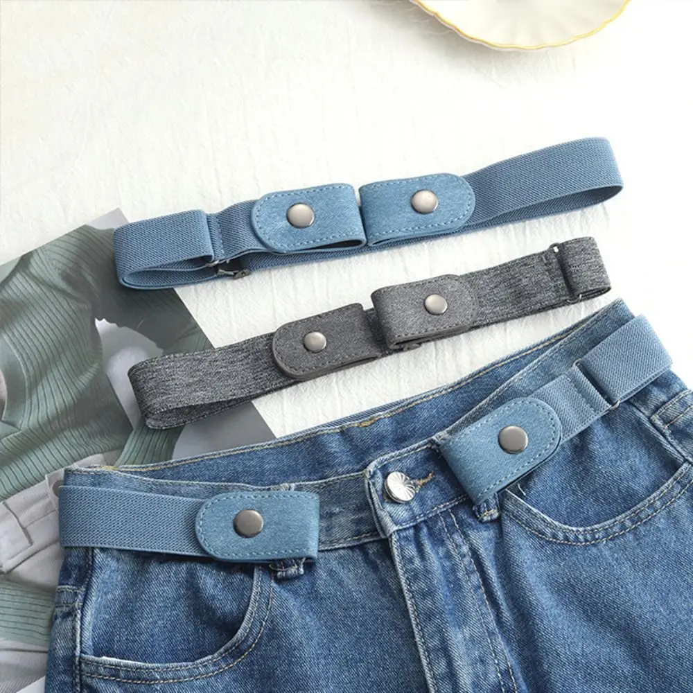 Ceinture paresseuse sans boucle, ceinture élastique, décoration japonaise, boucle sans trace, pantalon noir élastique Ceinture paresseuse sans boucle, ceinture élastique, décoration japonaise, boucle sans trace, pantalon noir élastique