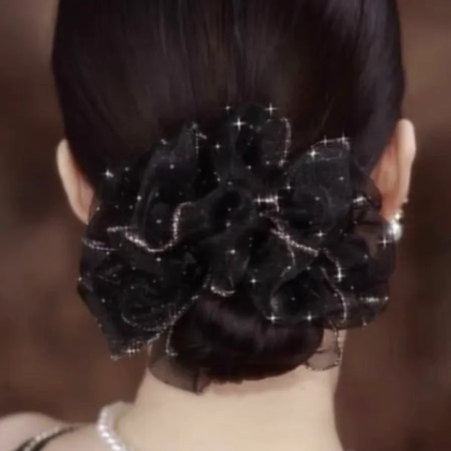 cravates pour cheveux avec ruban élégant pour femmes, accessoires pour cheveux, vêtements de sauna français, fleur de sauna, mode premium cravates pour cheveux avec ruban élégant pour femmes, accessoires pour cheveux, vêtements de sauna français, fleur de sauna, mode premium