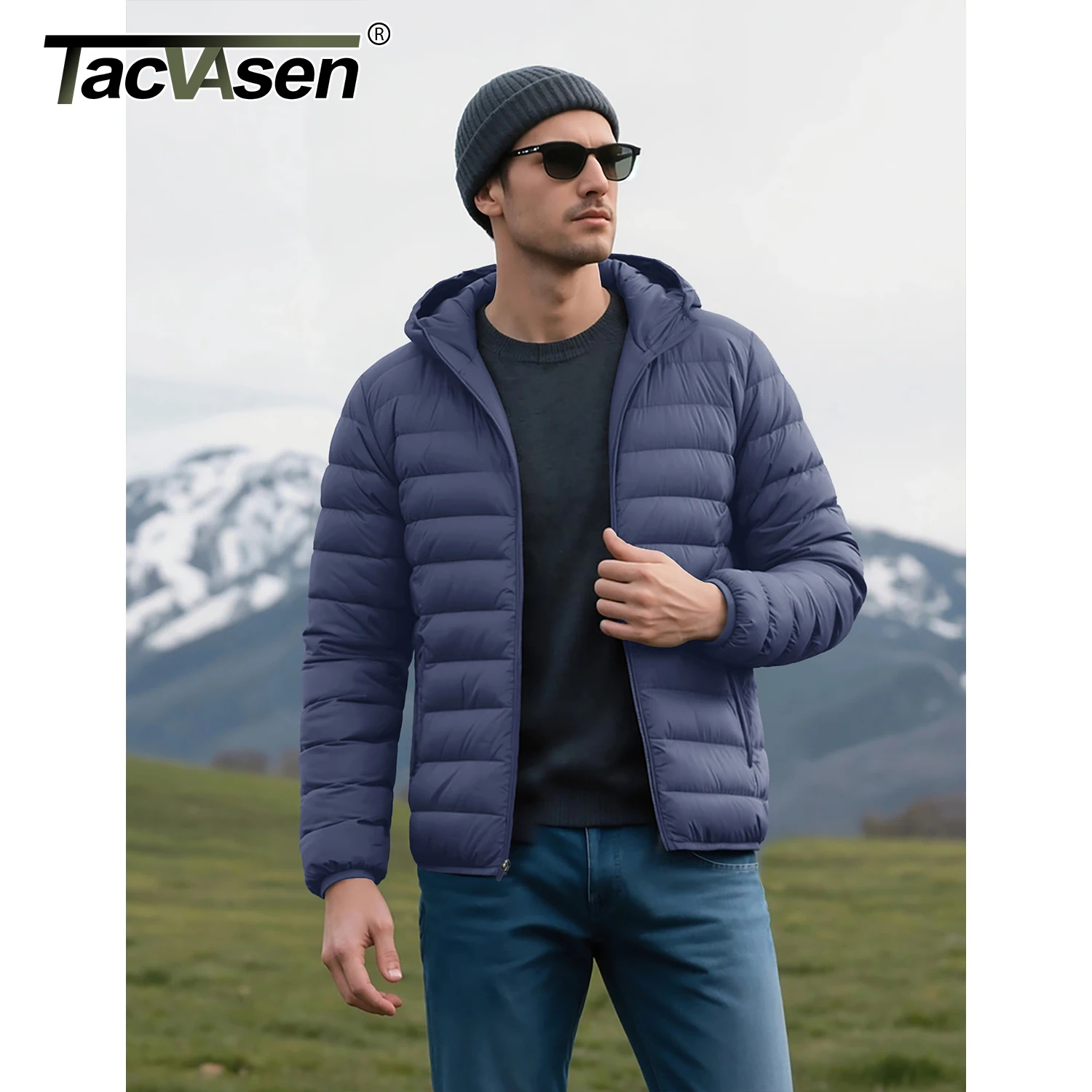 tacvasen hiver léger vestes bouffantes hommes matelassé polyester nylon veste séchage rapide à capuche vers le bas isolé coupe vent manteau tacvasen hiver léger vestes bouffantes hommes matelassé polyester nylon veste séchage rapide à capuche vers le bas isolé coupe vent manteau