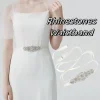Ceinture de mariée en ruban doux, longue ceinture de mariage en argent, strass de Style coréen, ceintures de mariée Ceinture de mariée en ruban doux, longue ceinture de mariage en argent, strass de Style coréen, ceintures de mariée