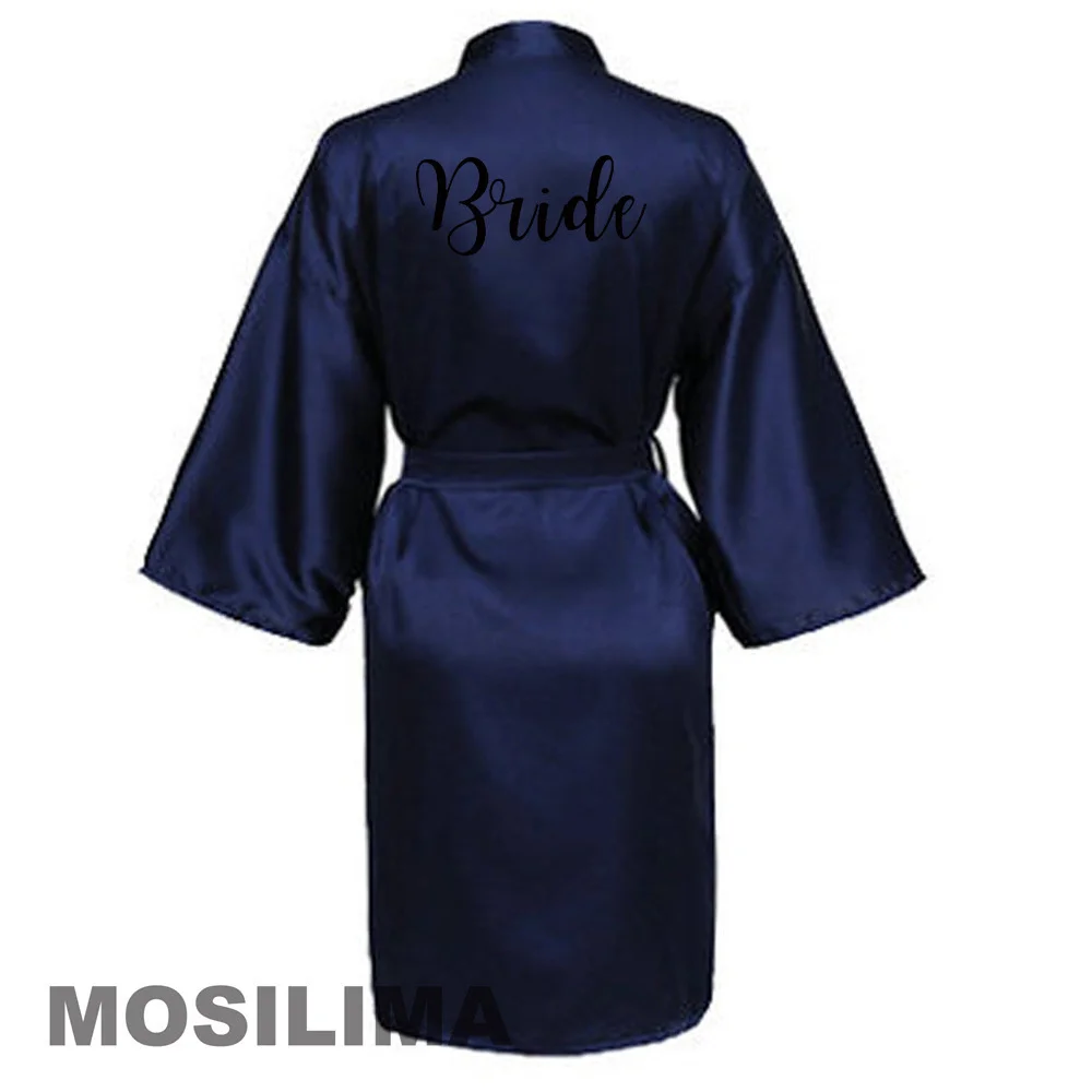 peignoir de demoiselle d'honneur en satin, kimono de ixde mariage, pour Équipe de la mariée, éventuelles 601 peignoir de demoiselle d'honneur en satin, kimono de ixde mariage, pour Équipe de la mariée, éventuelles 601