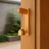 Sonnette de porte en bois de Style japonais, son délicat, cloches clang rustiques pour commerçants, carillon éolien fait à la main, signe de numéro de rue