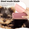 brosse professionnelle de démêlage pour animaux de compagnie, brosse multifonctionnelle pour marié, ergonomique, pour enlever les poils de chien, outil de démêlage