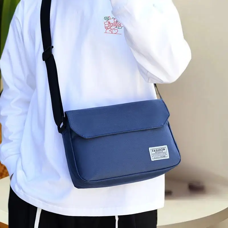 petits sacs à bandoulière oxford décontractés pour hommes, cartables de loisirs 2025 petits sacs à bandoulière oxford décontractés pour hommes, cartables de loisirs 2025