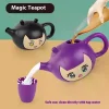 1 ensemble de théière assassins théière chinoise nouveauté pour double versage de liquide, accessoires magiques, conception unique pour les amateurs de thé et les enfants