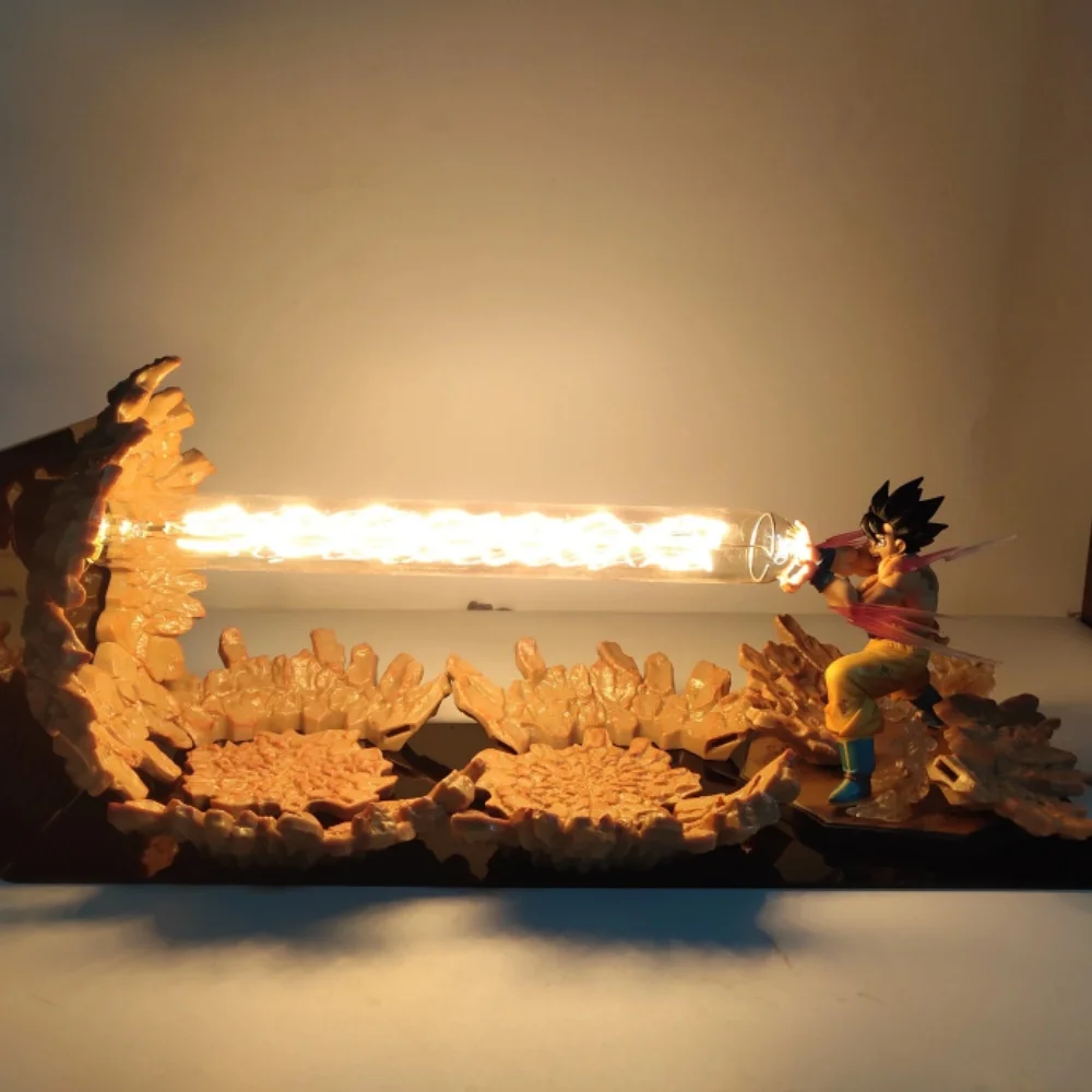 Dragon Ball Anime Son Goku KaMeHaHaHa lampe ampoule Led figurines modèle Figurine Figure & Base & lampe bricolage décoration Collection Dragon Ball Anime Son Goku KaMeHaHaHa lampe ampoule Led figurines modèle Figurine Figure & Base & lampe bricolage décoration Collection