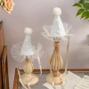 chapeau d'anniversaire brodé de fleurs, bandeau pour bébé fille, maille féerique, gaze, paillettes, couvre chef, accessoire de cheveux de fête pour enfants