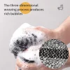 gant de toilette japonais en nylon, brosse pour le dos, exfoliant, éponge de douche, accessoires de salle de bain pour le corps