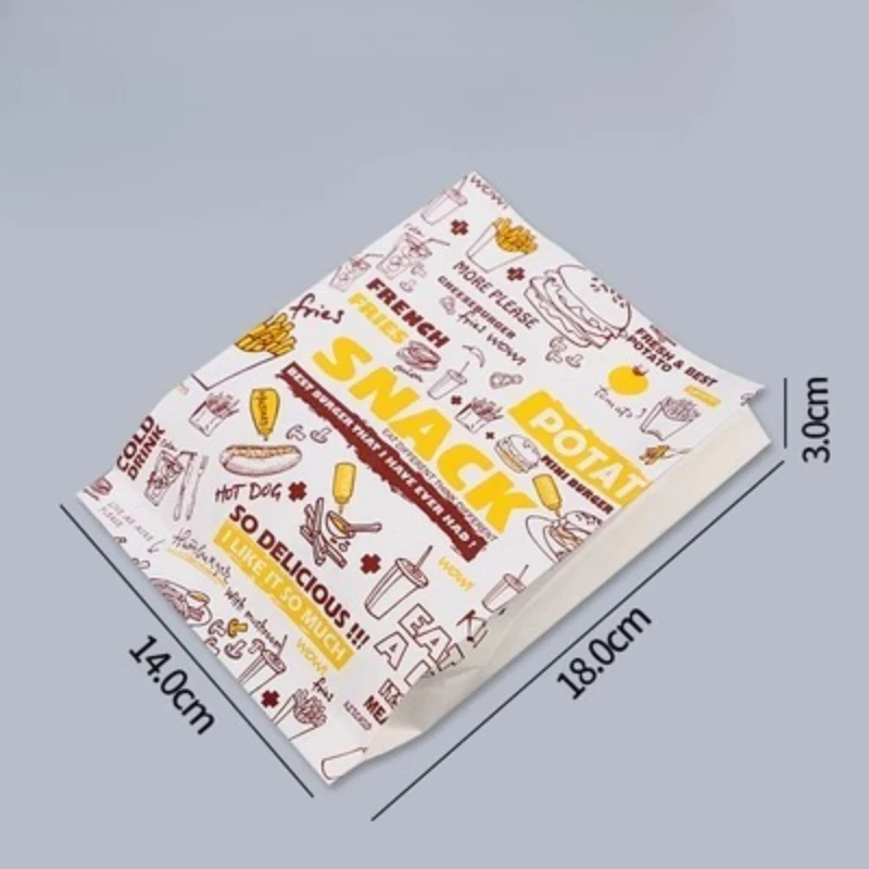 300 pièces papier ciré résistant à l'huile pour emballage alimentaire sacs pain sandwich burger frites emballage outils de cuisson emballage alimentaire rapide sac en papier 300 pièces papier ciré résistant à l'huile pour emballage alimentaire sacs pain sandwich burger frites emballage outils de cuisson emballage alimentaire rapide sac en papier
