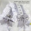 bande de sauna à volants lolita de style japonais, bandeau avec nministériels d en dentelle brodée d'Étoile douce, avec Épingles à cheveux, coiffure de cosplay de demoiselle d'honneur