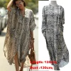 Cache maillot de bain en peau de serpent pour femme, kimono, robe de plage, robe longue, Industries ong, vêtements de plage, caftan, imprimé, 2023 Cache maillot de bain en peau de serpent pour femme, kimono, robe de plage, robe longue, Industries ong, vêtements de plage, caftan, imprimé, 2023