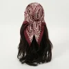 foulards carrés en soie pour femmes, châles hijab, abaya, voile islamique, turban, foulard, bandana, paréo de plage, 70x70cm, 2025