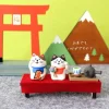 statue de chat japonais zakka, figurines miniatures en résine, jouets artisanaux, ornement de voiture, décoration de maison, accessoires de photographie