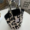 sac à lunch en toile portable, simple et polyvalent, japonais, en forme de e27