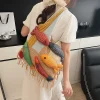 Sacs fourre-tout pour femmes dessin animé japonais poisson Harajuku polyvalent à la mode polyvalent nouveau sac à main de haute qualité marque de luxe sac à bandoulière Sacs fourre-tout pour femmes dessin animé japonais poisson Harajuku polyvalent à la mode polyvalent nouveau sac à main de haute qualité marque de luxe sac à bandoulière