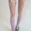 bas en filet de poisson sakura doux japonais, nouveaux produits printemps/été y2k lolita party, collants creux sexy en dentelle jacquard pour femmes