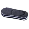 5 paires de chaussettes bateau en coton pour hommes, antidérapantes, en silicone, invisibles, respirantes, pantoufles de cheville, chaussettes de sport, été et automne