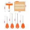 hirisi kit de 7 appâts pour la pêche à la carpe, accessoires pour pêcher, bt09