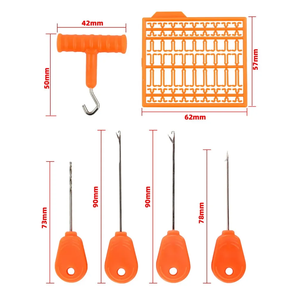 hirisi kit de 7 appâts pour la pêche à la carpe, accessoires pour pêcher, bt09 hirisi kit de 7 appâts pour la pêche à la carpe, accessoires pour pêcher, bt09