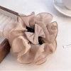 pince à cheveux en fil de soie pour femmes, nouveau style à la mode, haut de gamme, sensation arrière, pince à cheveux polyvalente en forme de requin, cadeau de coiffure
