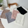 foulard en soie pour femme, version coréenne, fin, frais et beau, dentelle brodée carrée, fil de couleur unie, élégant, rétro, couleur littéraire