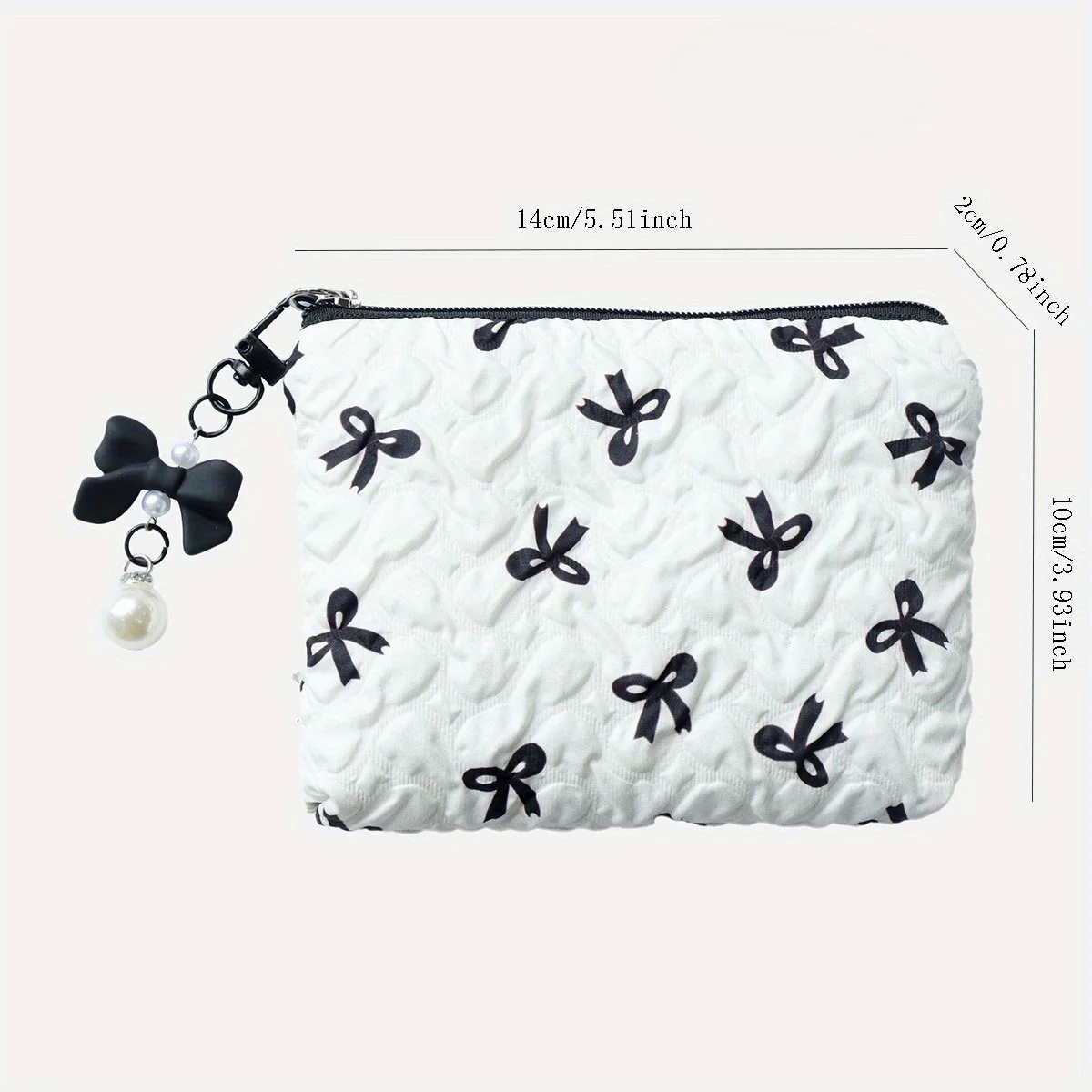 trousse de maquillage à nœud brodé, niveau d'apparence élevé, sac de rangement pour porte monnaie, mignon, grande capacité, trousse de maquillage haut de gamme trousse de maquillage à nœud brodé, niveau d'apparence élevé, sac de rangement pour porte monnaie, mignon, grande capacité, trousse de maquillage haut de gamme