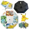 Pikachu SLaura-Parapluie Pliant existent, Parasol Portable, Protection Solaire, Dessin Animé, Soleil, Pluie Ensoleillée, Utilisation des Touristes, Voyage