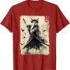 t shirt graphique chat noir kokor, t shirt anime, art japonais vintage, style kawaii mignon et drôle, tenue graphique à manches courtes, amoureux des chatons
