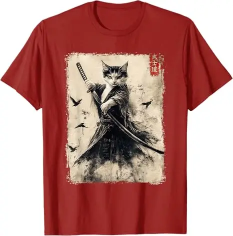 t shirt graphique chat noir kokor, t shirt anime, art japonais vintage, style kawaii mignon et drôle, tenue graphique à manches courtes, amoureux des chatons t shirt graphique chat noir kokor, t shirt anime, art japonais vintage, style kawaii mignon et drôle, tenue graphique à manches courtes, amoureux des chatons