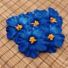 10 pièces fleurs d'hibiscus fête hawaïenne fête d'été décorations faciles à poser fleurs artificielles hula filles faveur fleur de décoration de cheveux