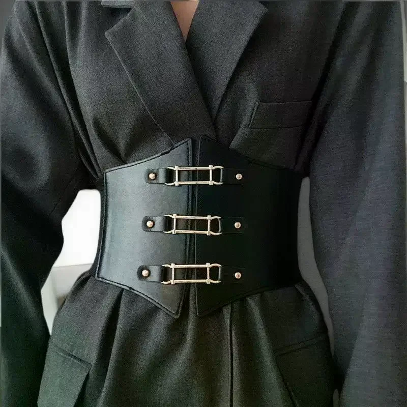 ceinture abdominale cintrée à la taille, large ceinture réglable pour femmes, chemise, jupe, accessoires de décoration ceinture abdominale cintrée à la taille, large ceinture réglable pour femmes, chemise, jupe, accessoires de décoration