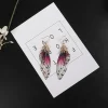 boucles d'oreilles ailes de papillon demon slayer, kimetsu no yaiba kochou shinobu, cosplay, bijoux d'oreille, accessoires, cadeaux pour filles