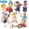 SEGA – personnage de dessin animé Monogatari authentique, Oshino Shinobu Hachikuji Mayoi, Collection de cadeaux de noël pour enfants, modèle de jouets d&rsquo;action