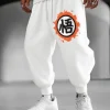 dragon ball anime hommes femmes survêtement pantalon coton ample streetwear pantalon de survêtement décontracté manchette élastique été automne hip hop pantalon
