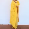 cardigan long pour femme, veste tricotée, vert, crochet, ample, manches longues, pull chaud, décontracté, automne hiver