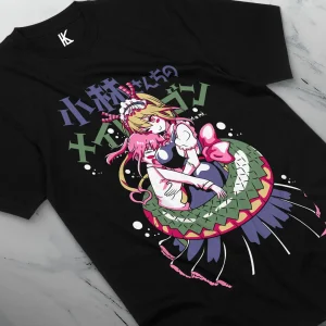 Dragon Maid Tohru Anime T-Shirt, Kobayashi-san chapel No Maid, Waifu Anime Shirt, Toutes tailles