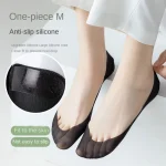 5 paires décontracté coton bas bateau chaussettes ensemble femmes maille couleur unie Invisible Tabi chaussettes mince coupe basse antidérapant orteil chaussettes filles