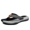 tongs de plage coordonnantes pour hommes, pantoufles, décontractées, plates, légères, pour l'extérieur