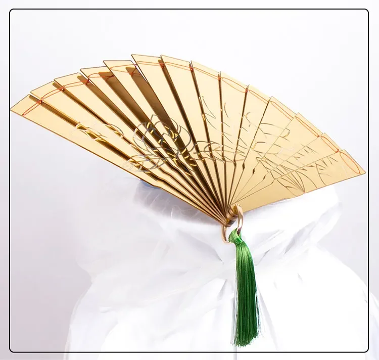 Éventail pliant chinois demon slayer douma, cosplay, motif japonais, artisanat d'art, cadeau, décoration de la maison, ornements, éventail à main de danse Éventail pliant chinois demon slayer douma, cosplay, motif japonais, artisanat d'art, cadeau, décoration de la maison, ornements, éventail à main de danse