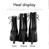 dkzsyim femme chaussures de danse latine en cuir fête tango danse chaussons pour femmes salsa danse talons chaussures de salle de bal sexy talons aiguilles